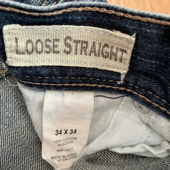 Men’s Arizona Jean Co. Loose Straight Fit Jeans - Picture 4 of 8